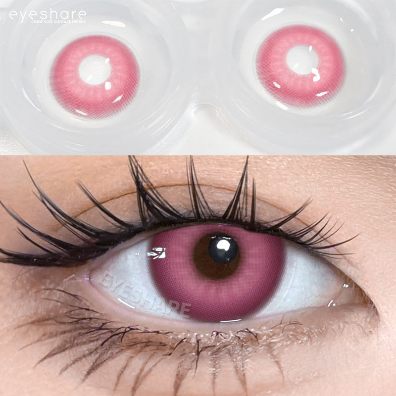 Cosplay Nebula Pink 14.0mm 1 Pair | 1 Year