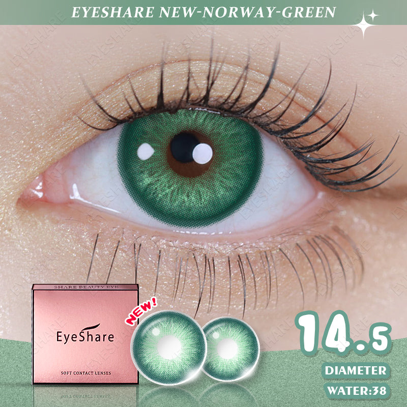 Norway Green 14.5mm 1 Pair | 1 Year