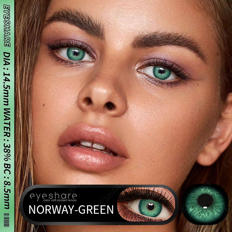 Norway Green 14.5mm 1 Pair | 1 Year