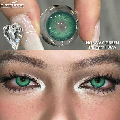 Norway Green 14.5mm 1 Pair | 1 Year