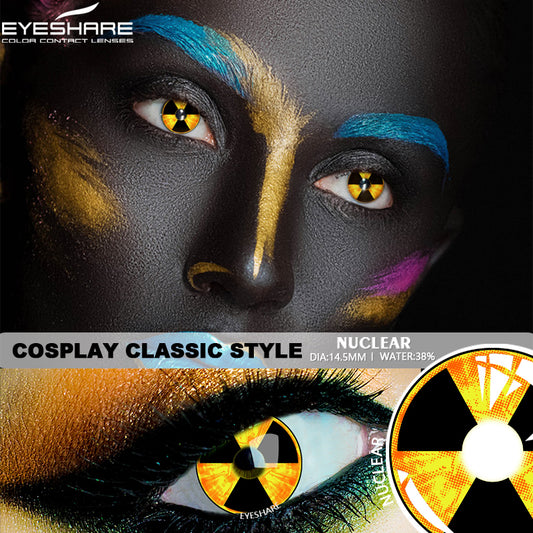 Cosplay NUCLEAR 14.5mm 1 Pair | 1 Year