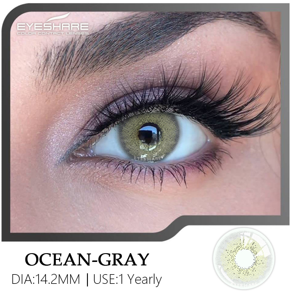 Ocean Gray 14.2mm 1 Pair | 1 Year