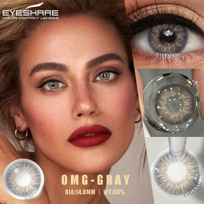 OMG Gray 14.0mm 1 Pair | 1 Year