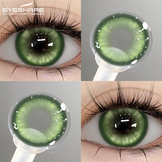 Cosplay Pampas Green 14.5mm 1 Pair | 1 Year