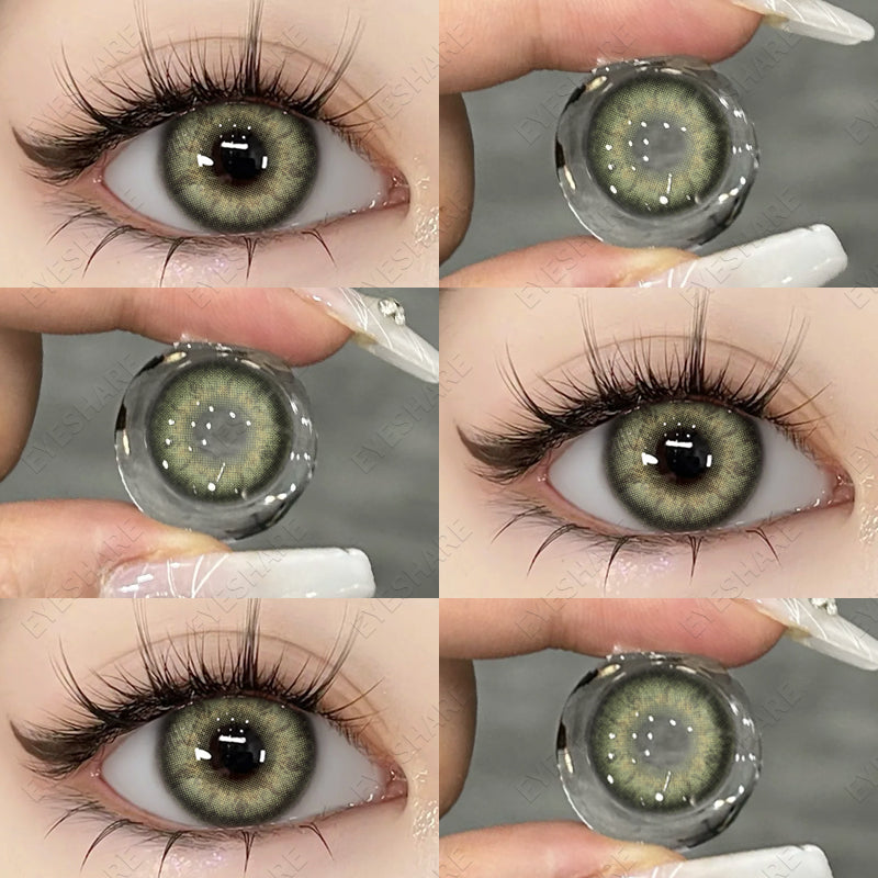 Richgirl Green 14.0mm 1 Pair | 1 Year