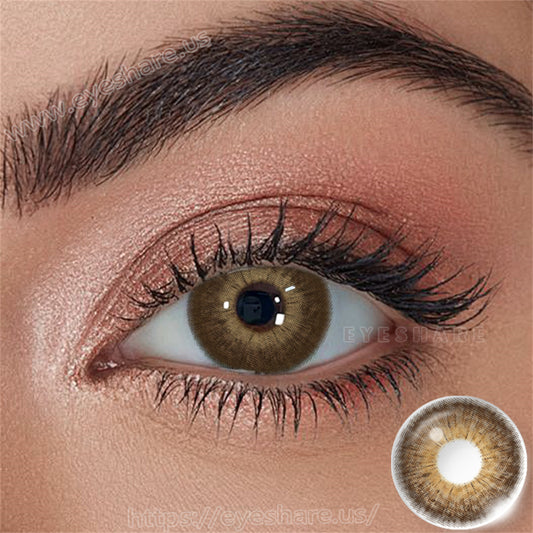 Riyadh Brown 14.5mm 1 Pair | 6 Months