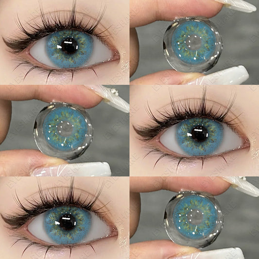 Russiagirl Blue 14.0mm 1 Pair | 1 Year