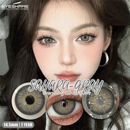 Sahara Gray 14.5mm 1 Pair | 1 Year