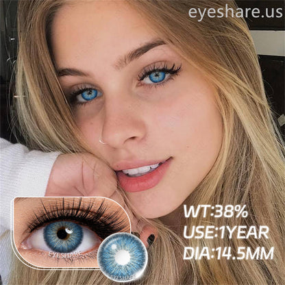 Serbia Blue 14.5mm 1 Pair | 1 Year