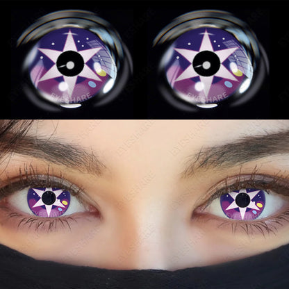 Cosplay Starry 14.5mm 1 Pair | 1 Year