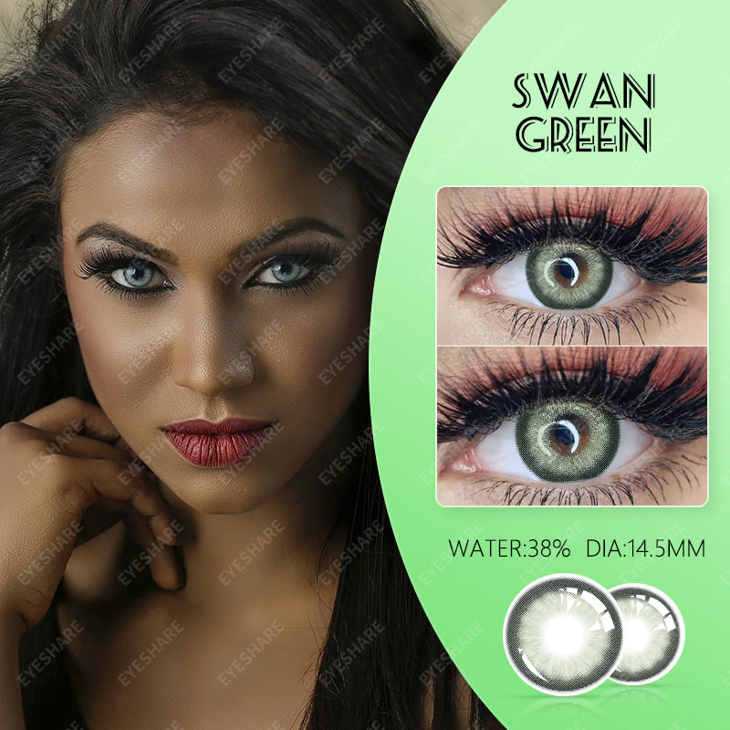 Swan Green 14.5mm 1 Pair | 1 Year