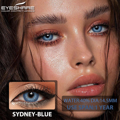 Sydney Blue 14.5mm 1 Pair | 1 Year