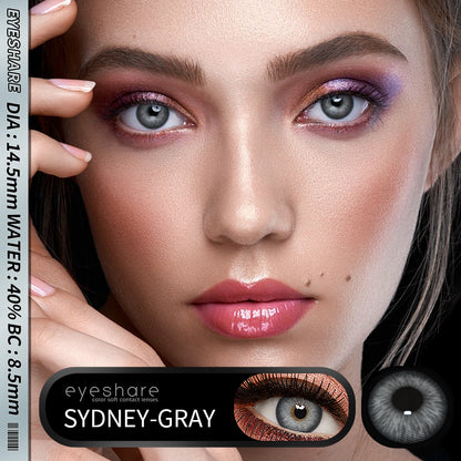 Sydney Gray 14.5mm 1 Pair | 1 Year