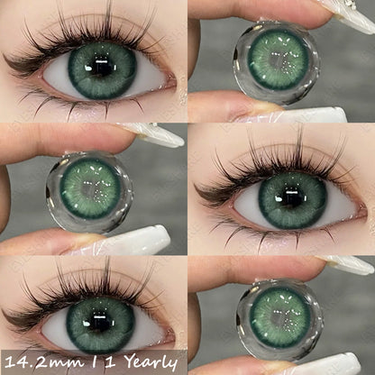 Semporna Green 14.2mm 1 Pair | 1 Year