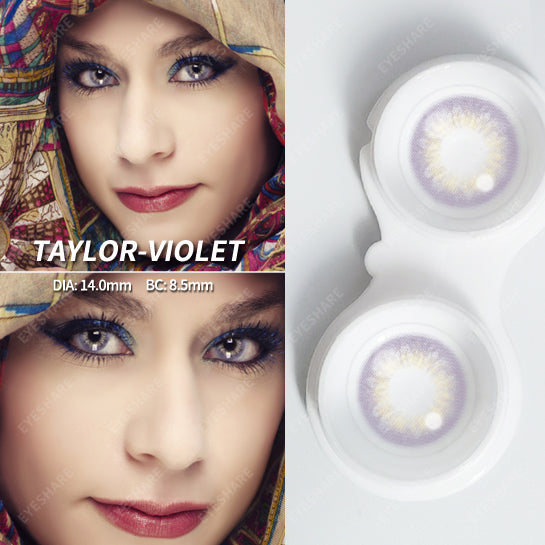 EYESHARE STARRY HD71 Purple Color Contact Lenses – eyesharelens