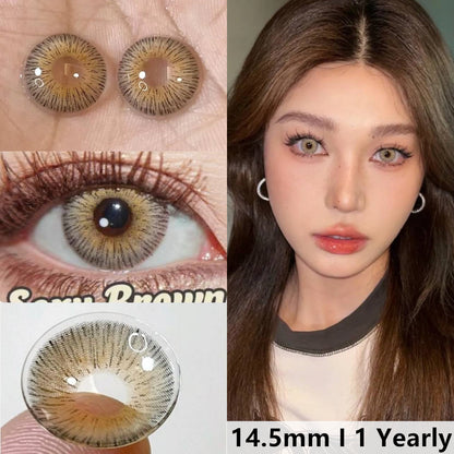 Vienna Brown 14.5mm 1 Pair | 1 Year