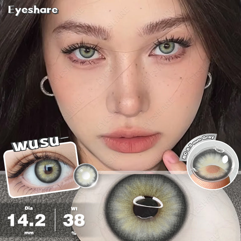 Wusu Gray 14.2mm 1 Pair | 1 Year