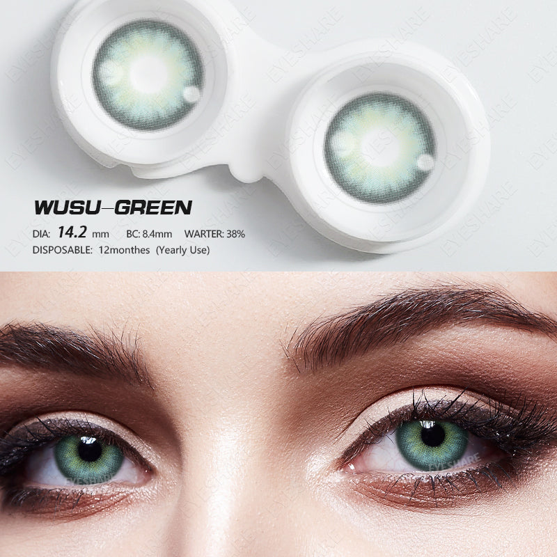 Wusu Green 14.2mm 1 Pair | 1 Year