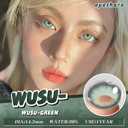 Wusu Green 14.2mm 1 Pair | 1 Year