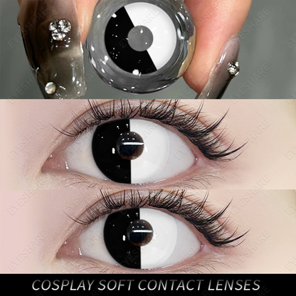 Cosplay Whitenigh 14.5mm 1 Pair | 1 Year