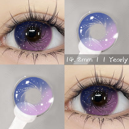 Galaxy Purple 14.2mm 1 Pair | 1 Year