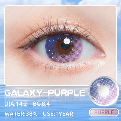 Galaxy Purple 14.2mm 1 Pair | 1 Year