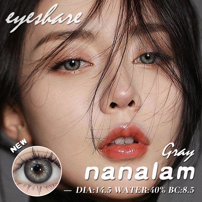 Nanalam Gray 14.5mm 1 Pair | 1 Year