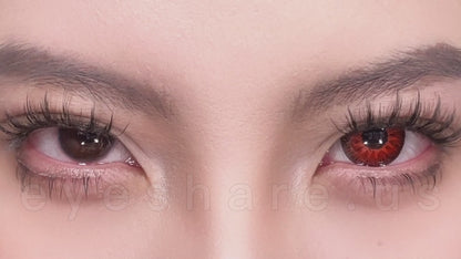 Cosplay AYY Red 14.5mm 1 Pair | 1 Year