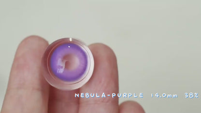 Cosplay Nebula Purple 14.0mm 1 Pair | 1 Year