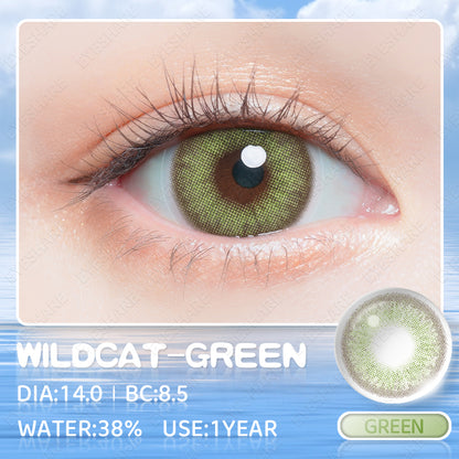 Wildact Green 14.0mm 1 Pair | 1 Year