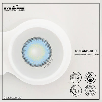 Iceland Blue 14.2mm 1 Pair | 1 Year