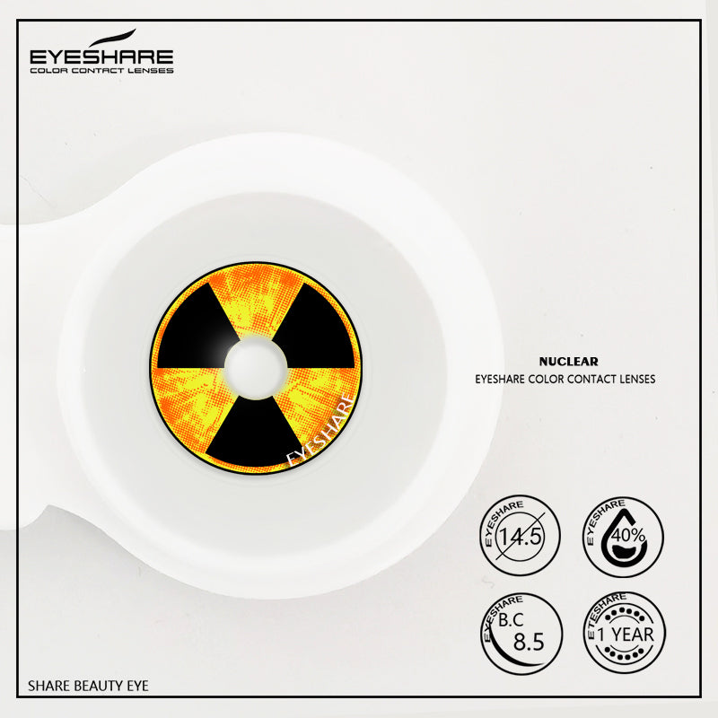 Cosplay NUCLEAR 14.5mm 1 Pair | 1 Year