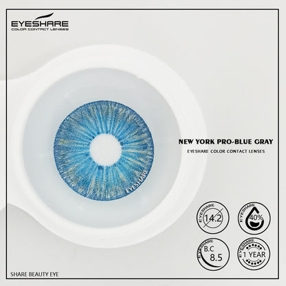 NewYork Blue 14.2mm 1 Pair | 1 Year