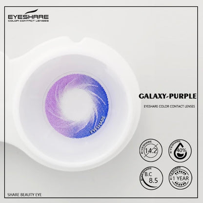 Galaxy Purple 14.2mm 1 Pair | 1 Year