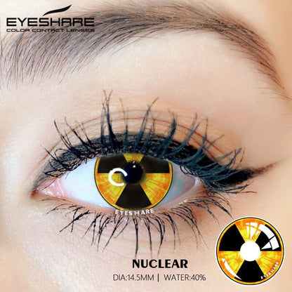 Cosplay NUCLEAR 14.5mm 1 Pair | 1 Year