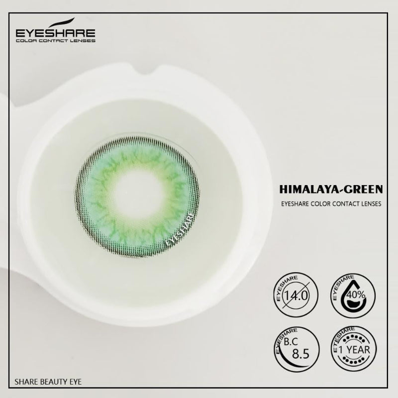 Himalaya Green 14.0mm 1 Pair | 1 Year